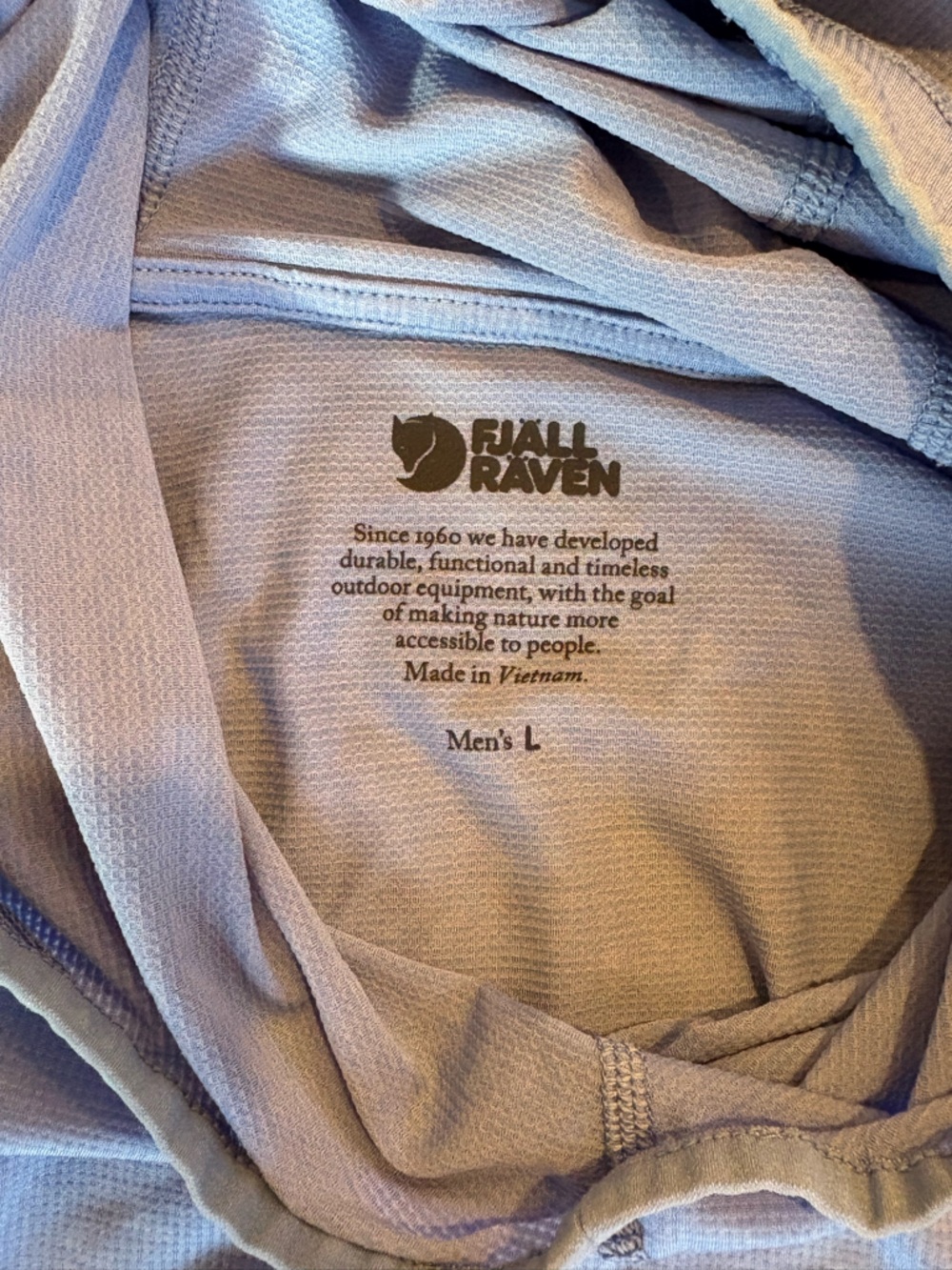 Men’s Fjallraven sun hoody - Picture 2 of 5